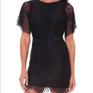 REVOLVE For Love & Lemons Black San Macros Dress